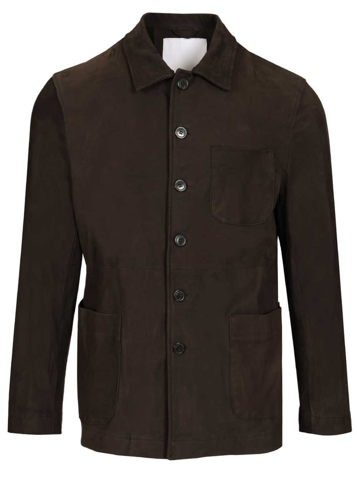 Blusotto Zeno Nubuck Overshirt Giacche - Marrone | be02d25996a9e64b952adccb411d910f8950b294