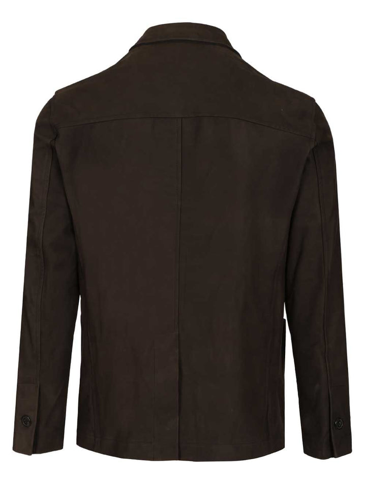 Blusotto Zeno Nubuck Overshirt Giacche - Marrone | 8b917a15fde6c458b111902f82b63c69eb2fdea4