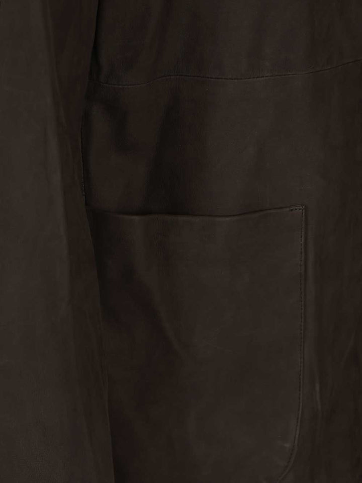 Blusotto Zeno Nubuck Overshirt Giacche - Marrone | de0ee901ed87807b73f57af88850c51c4c58fc70