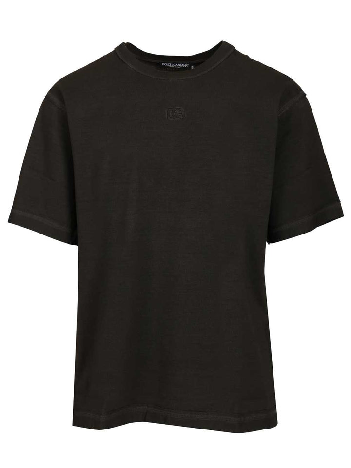 Dolce & Gabbana Cotton T-Shirt - Nero | 07758ee9cf8eee5f94bf08a9aaf5ee9967d25b3d
