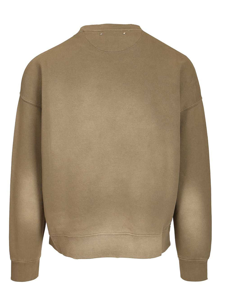 Golden Goose Deluxe Brand Cotton Sweatshirt Sweatshirts - Marrone | 7bf27b21da1d933b20f0cca79a0e1f42327ce1aa