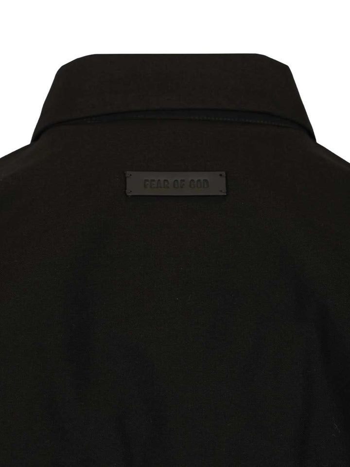 Fear Of God Cotton And Wool Shirt Shirts - Nero | 019e3ee954d76f181482665dd46b58c80b7e5089