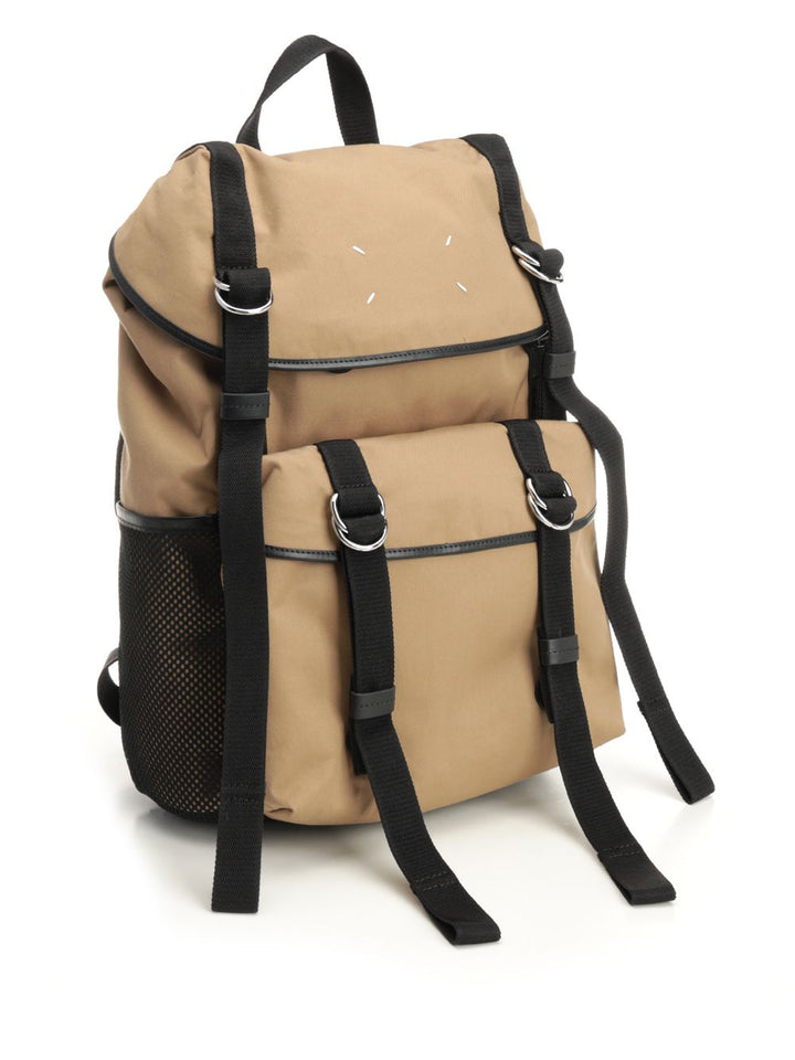 Maison Margiela Medium High-Tech Backpack Zaini e Valigie - Beige | d9061a0100cd4a7f2e30633d0344d5c46ae4328e