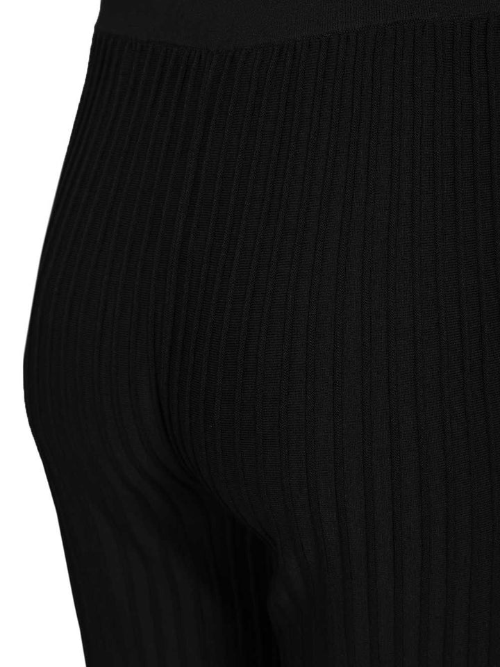 Max Mara Bello Knitted Trousers - Nero | ae8f7dfc447969fc105a1bfdf14fce445480e82e