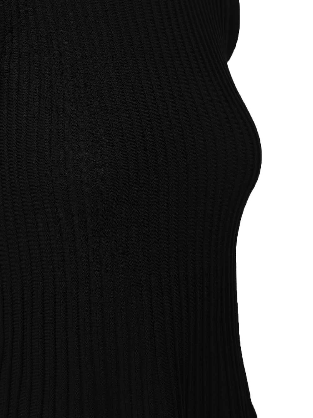 Max Mara Dress In Viscose Crêpe Yarn Abiti - Nero | ddda5f03f043d1d5ab9534049a3963a51eabaa5e