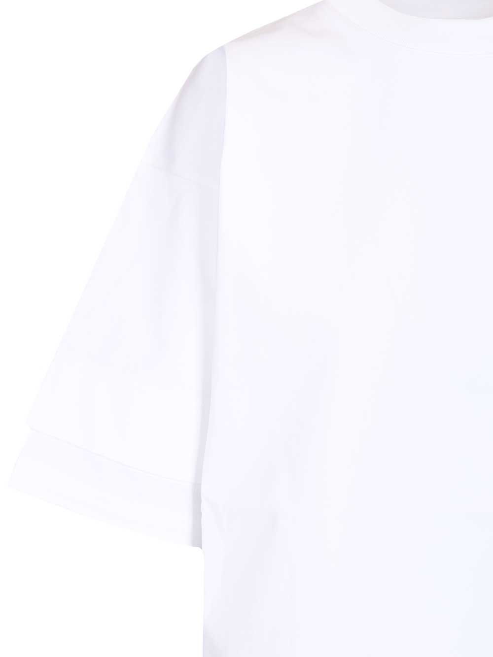 AlaÏA Layered Cotton T-Shirt - Bianco | cdf8b1f8f645112eeb8299eddc92a25fc17d0705