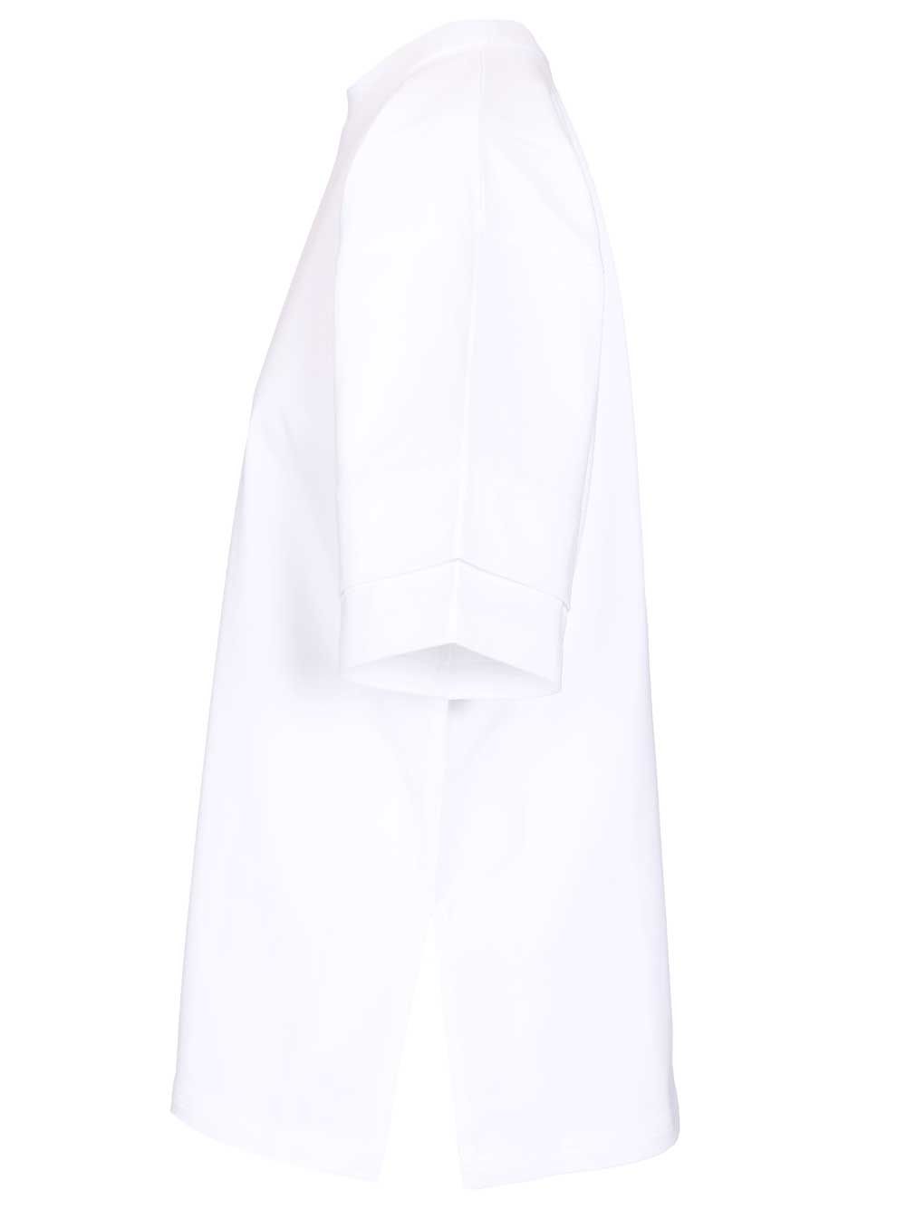 AlaÏA Layered Cotton T-Shirt - Bianco | a67a6d7e3c0942bde86d3af455138fe158807d8a