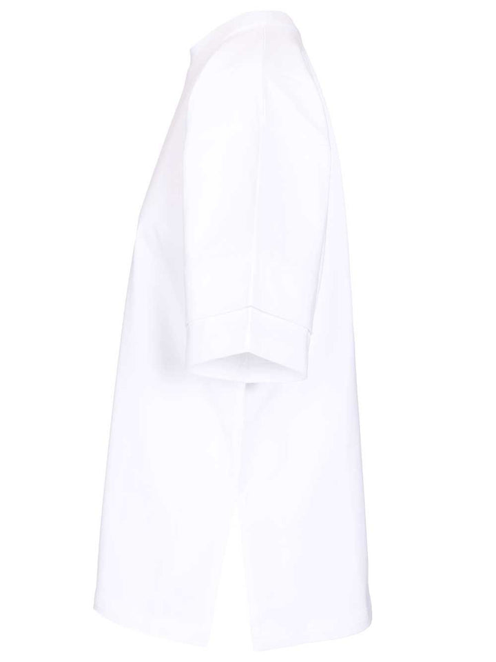AlaÏA Layered Cotton T-Shirt - Bianco | a67a6d7e3c0942bde86d3af455138fe158807d8a