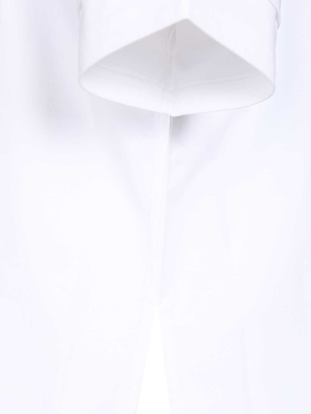 AlaÏA Layered Cotton T-Shirt - Bianco | 8227213260d9c764fabe049124221fe25cd10873