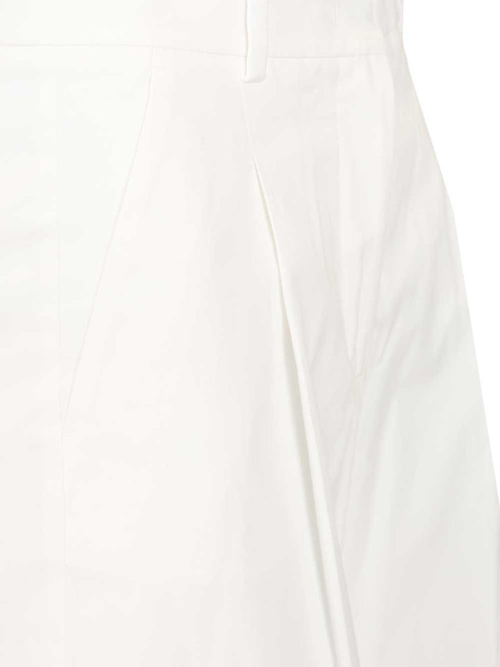 Weekend Max Mara Gabardine Trousers - Bianco | ce67b185f369b7f8c3ae1ea58e0e1a6ce3e48c71