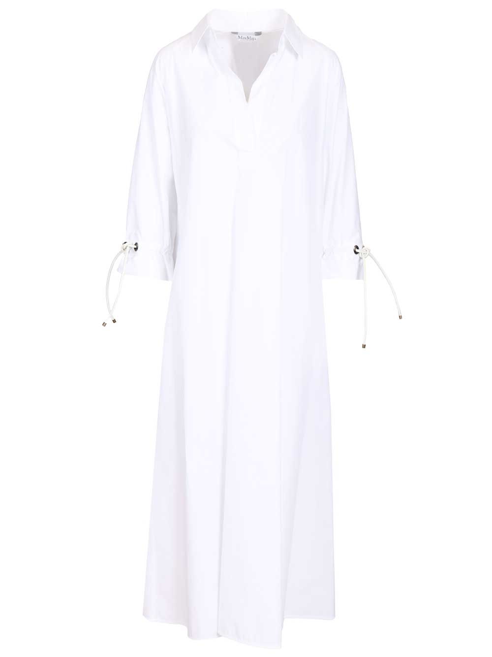 Max Mara Oversized Dress Abiti - Bianco | e3a39f046a31d96ff0904445c463742379c0de94