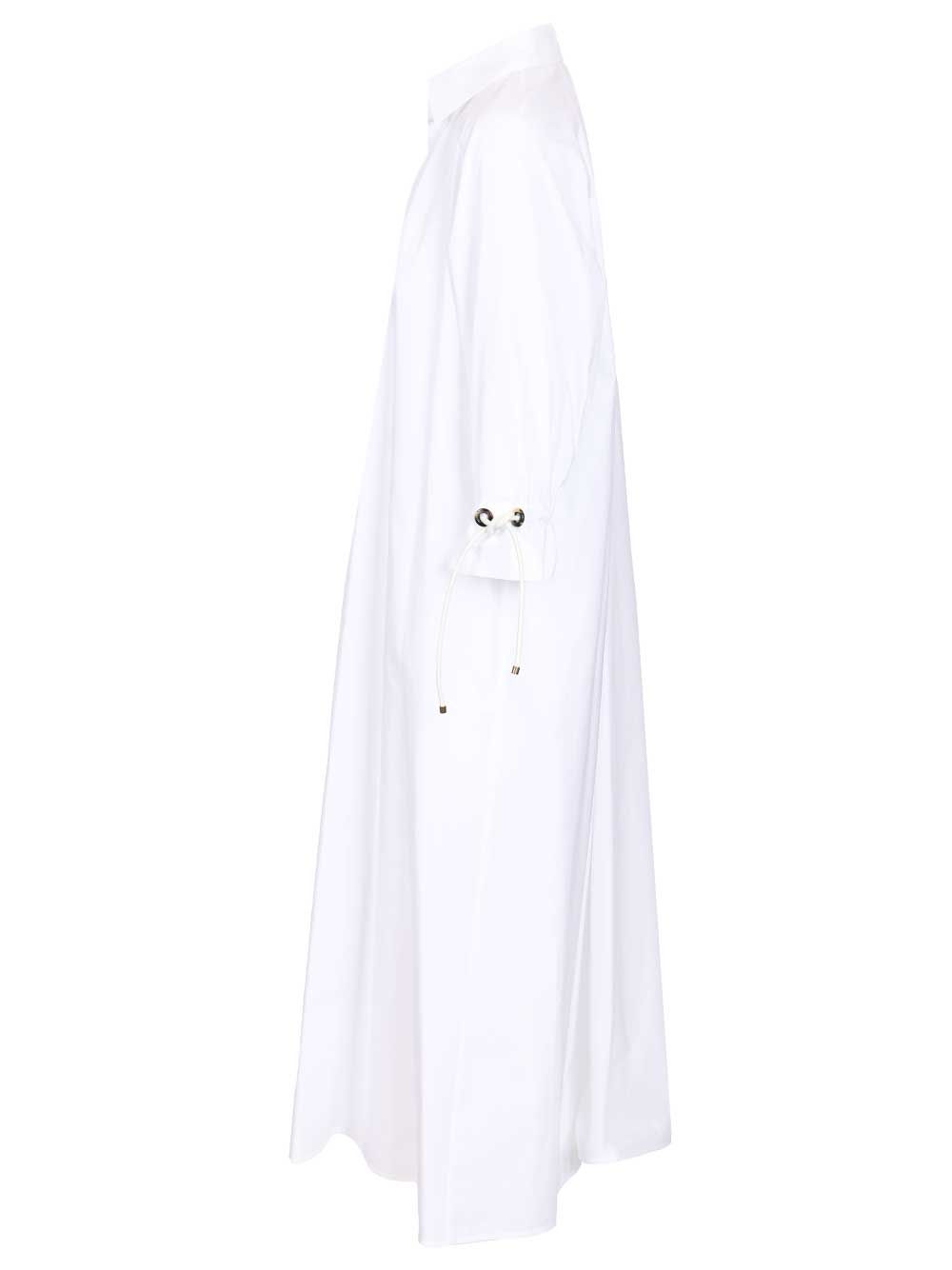 Max Mara Oversized Dress Abiti - Bianco | 7b5892c225fe70b6f01a83456bdd531a70ef266b