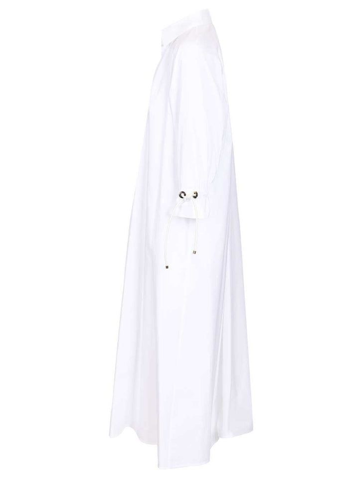 Max Mara Oversized Dress Abiti - Bianco | 7b5892c225fe70b6f01a83456bdd531a70ef266b