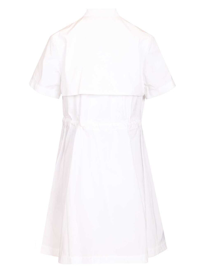 Burberry Cotton Poplin Dress Abiti - Bianco | fffcca7c1e1017998b273c74ef5f7138c27104ac