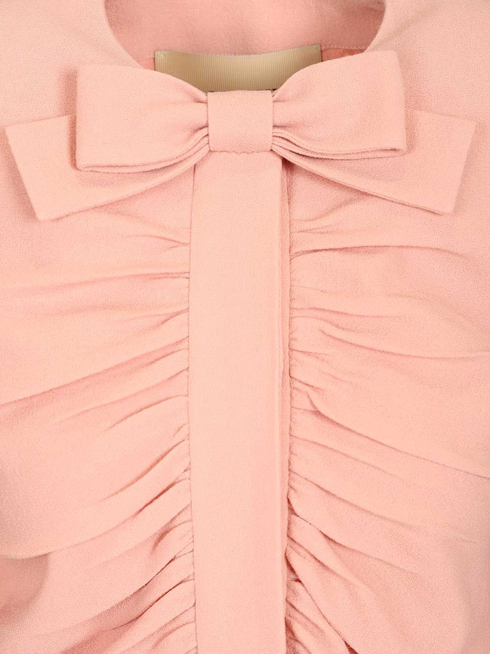 Valentino Garavani Short Jacket In Crispy Light Wool Giacche - Rose | 9deebd8e768a5668a525540de0aba603d6ddb708