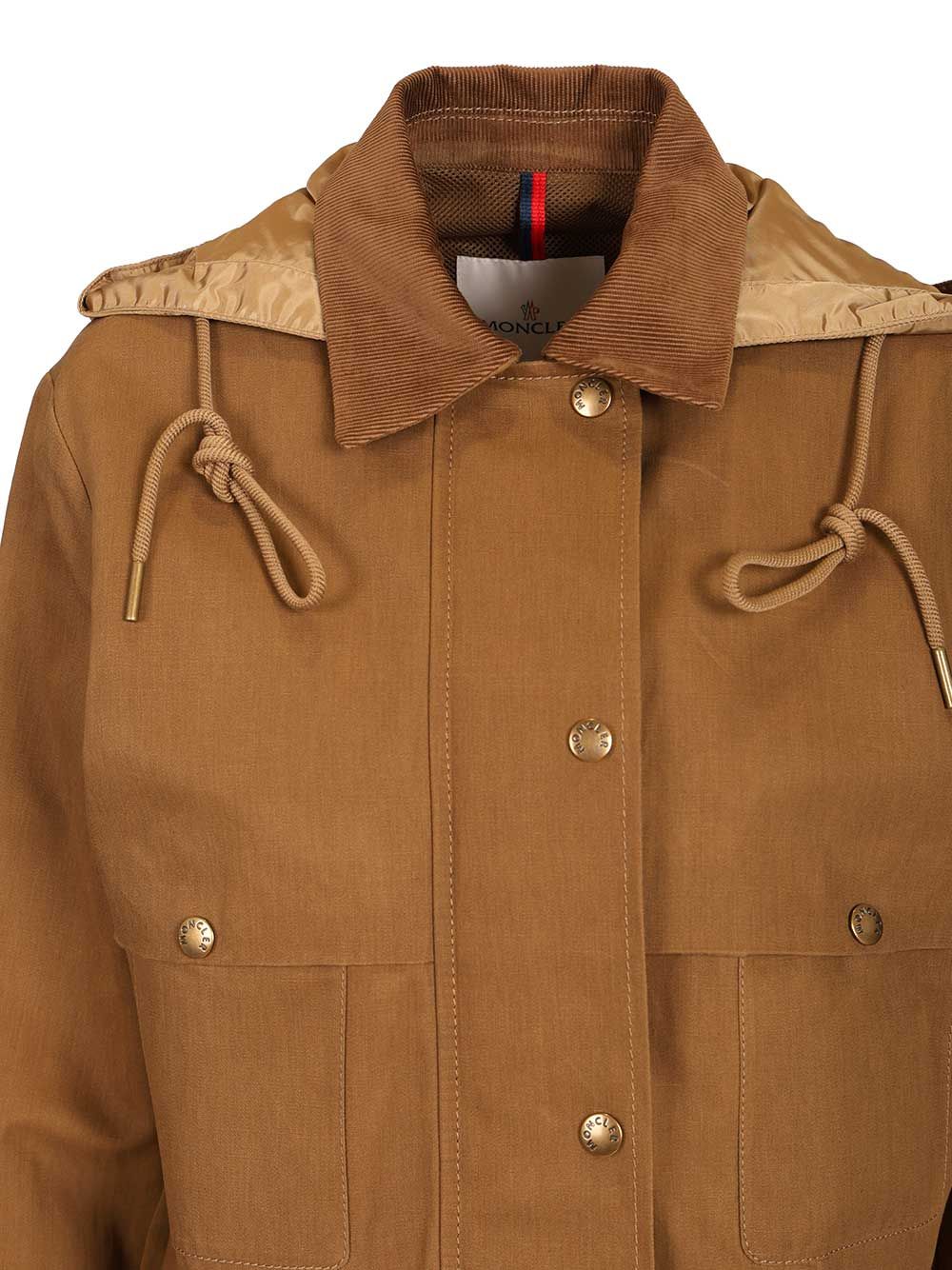 Moncler Aconitum Shirt Jacket Giacche - Marrone | 6716503d6a2401540a2114f9fc337ed349e73c0b