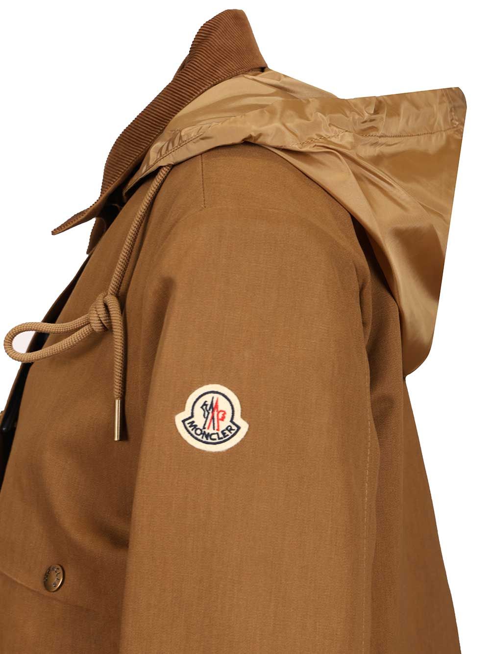 Moncler Aconitum Shirt Jacket Giacche - Marrone | d72d661b3a01d4c7768afbad6fbf225a94170423