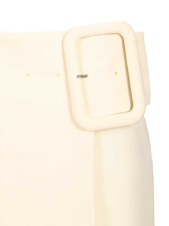 Ami Midi Skirt Gonne - Bianco | dfebd4f4beaa5f1b928b288e4a3b2f71a3137acc