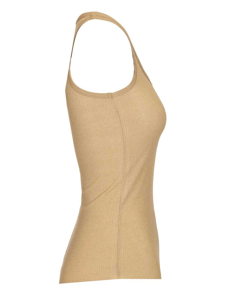 Isabel Marant Helma Tank Top Top - Beige | 379b4084b1f40b351fe2c7e6d1eefdc4d19f3224