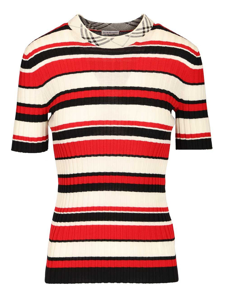 Burberry Syrena Str T-Shirt - Multicolor | 65db5ede00b96b9f738f40b2cf1e474369302ff5