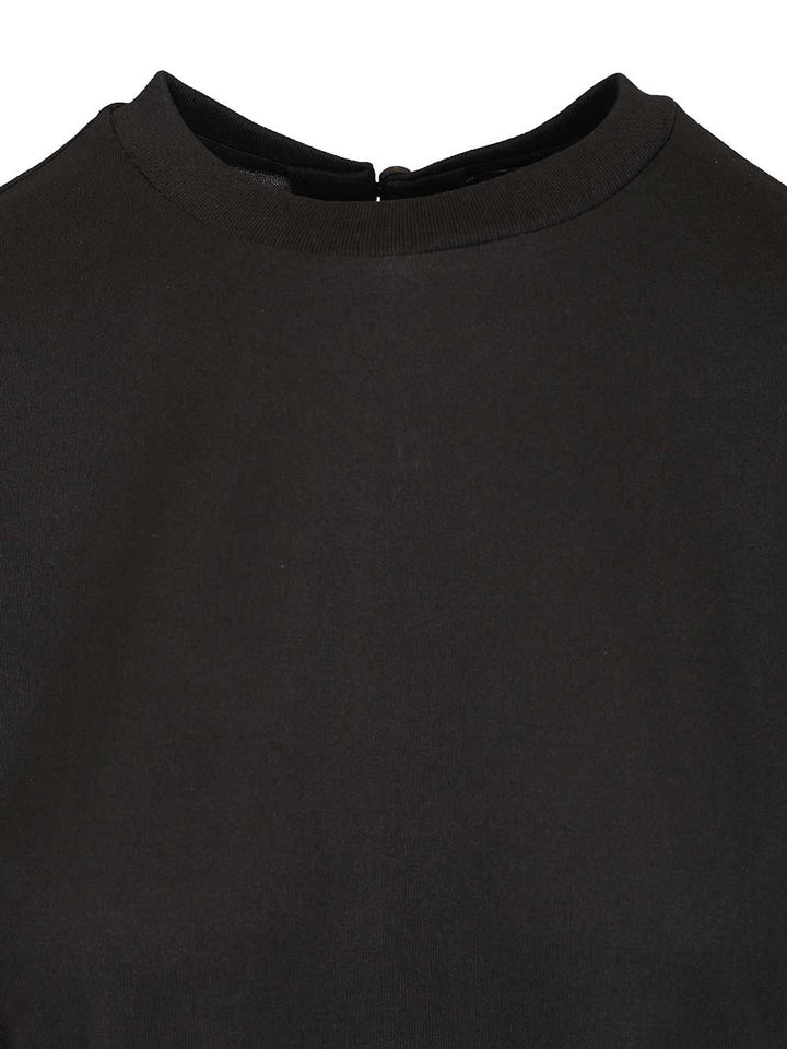 Jacquemus Ventadou Top T-Shirt - Nero | 645ab696c5fe2e74a18d29fa9cc941986b32c554