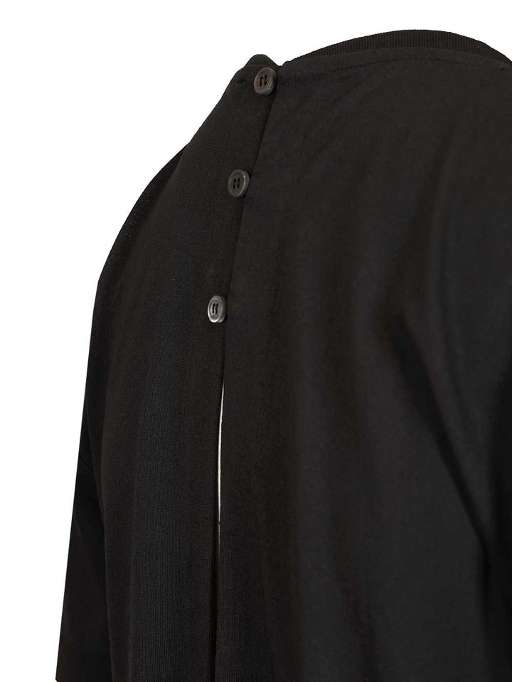 Jacquemus Ventadou Top T-Shirt - Nero | cc12fa10b648da559761f51feb9725fa42cf39b4