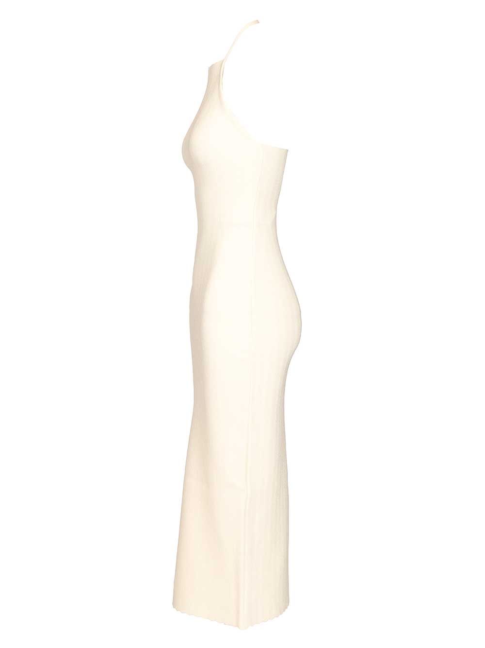 Jacquemus Tablier Dress Abiti - Bianco | 71590c7eff50398c5ab97565399ceb5dbb3f524e