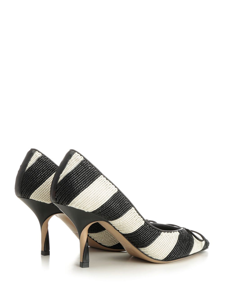 Jacquemus Tourni Décolleté Decollete - Bianco | 06a9061f5cac4af9aa9acb906d9c8bd770c4e09f