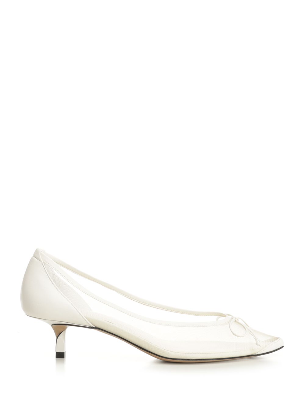 Jacquemus Tourni Low-Heeled Decollete - Bianco | 87739e27ac36ed58f0cc3d3969bfe2ac80319177