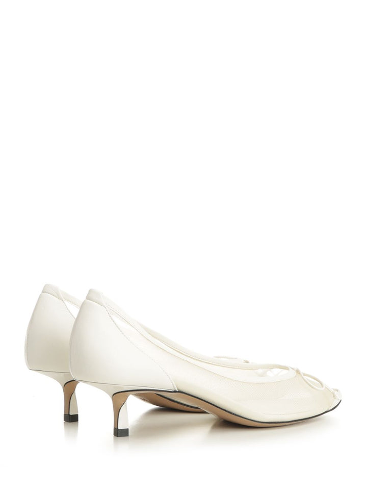 Jacquemus Tourni Low-Heeled Decollete - Bianco | 57bd0d8b089cafae84d4ee5252dcf8a982dde20a