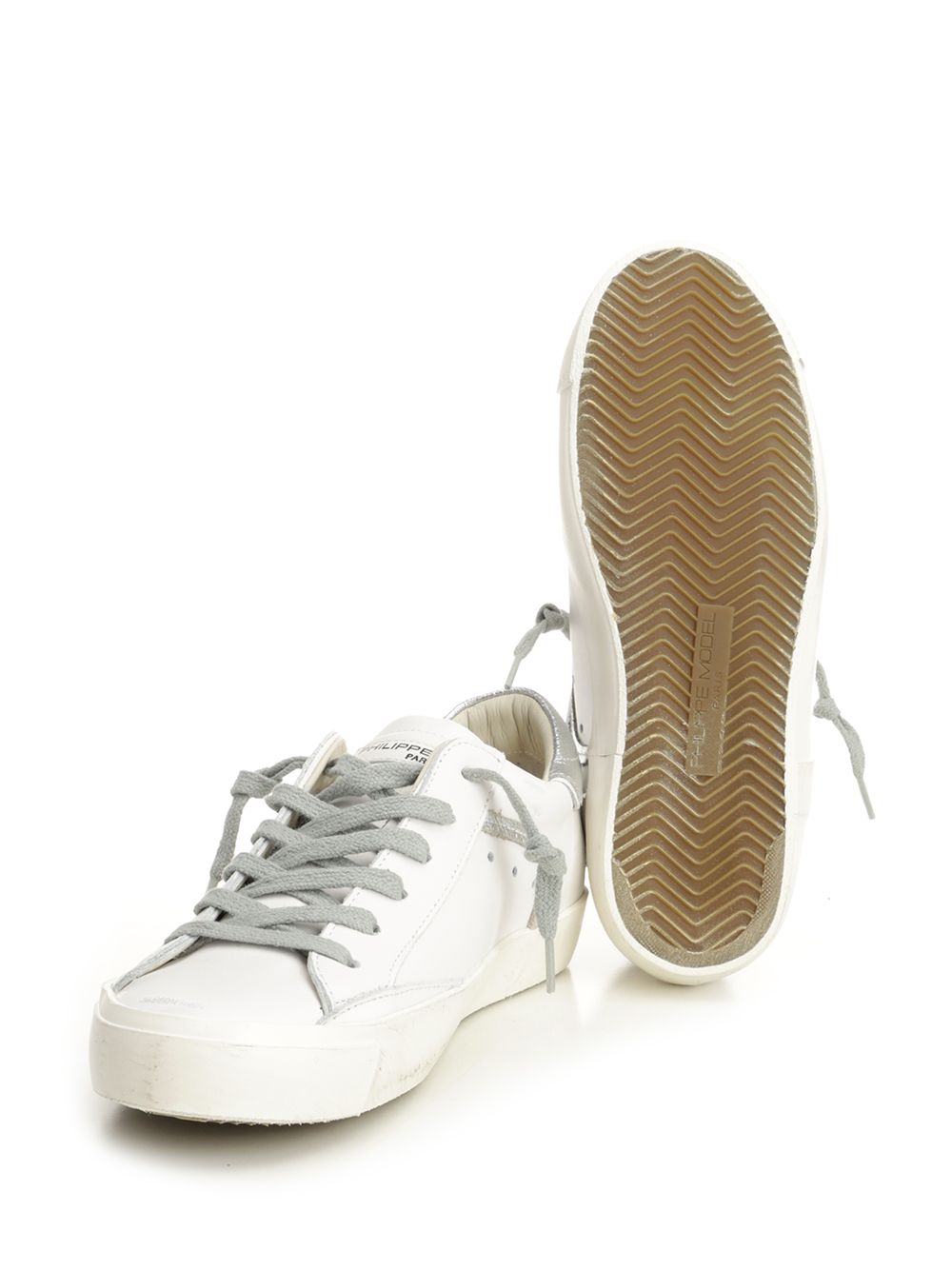 Philippe Model Prsx Low Woman Sneakers - Bianco | e6e4e0ba9d0eea333899a1f31d6093a5a7226c37