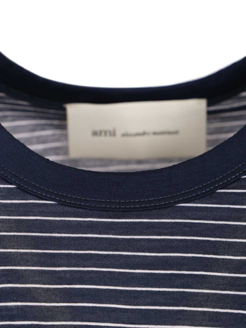 Ami Short-Sleeved T-Shirt - Blu | 5cc51b70a129dcd8e02358ed06177db41ad91285