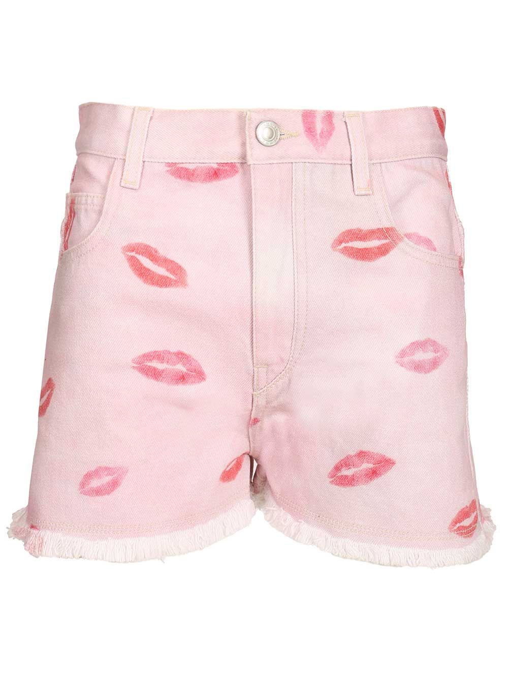 Marant Etoile Lesia Shorts Trousers - Rose | 5cd3461f4e00433cd578515e4efd5a0874a2f31d