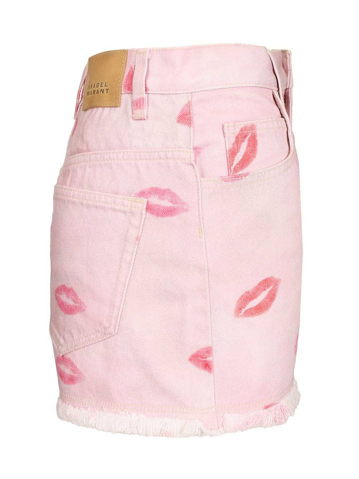 Marant Etoile Lesia Shorts Trousers - Rose | 96d1c94553eb2124efb1c0576e52ef11ca605aa3
