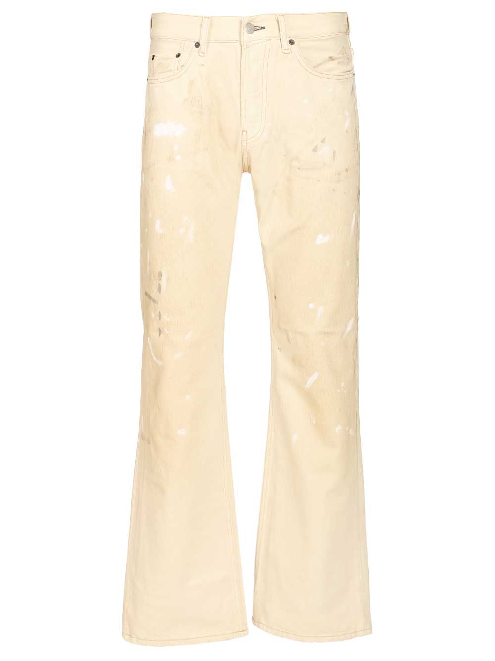 Acne Studios Regular Fit  2010m Jeans - Bianco | cc00e54551452215b7dd446c95b60b2829194b6a