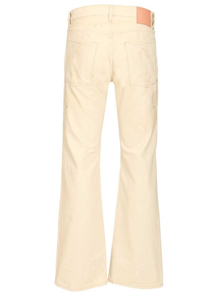 Acne Studios Regular Fit  2010m Jeans - Bianco | aca135d936b36fba3bd39304c9bb8c9bd1d26d1d