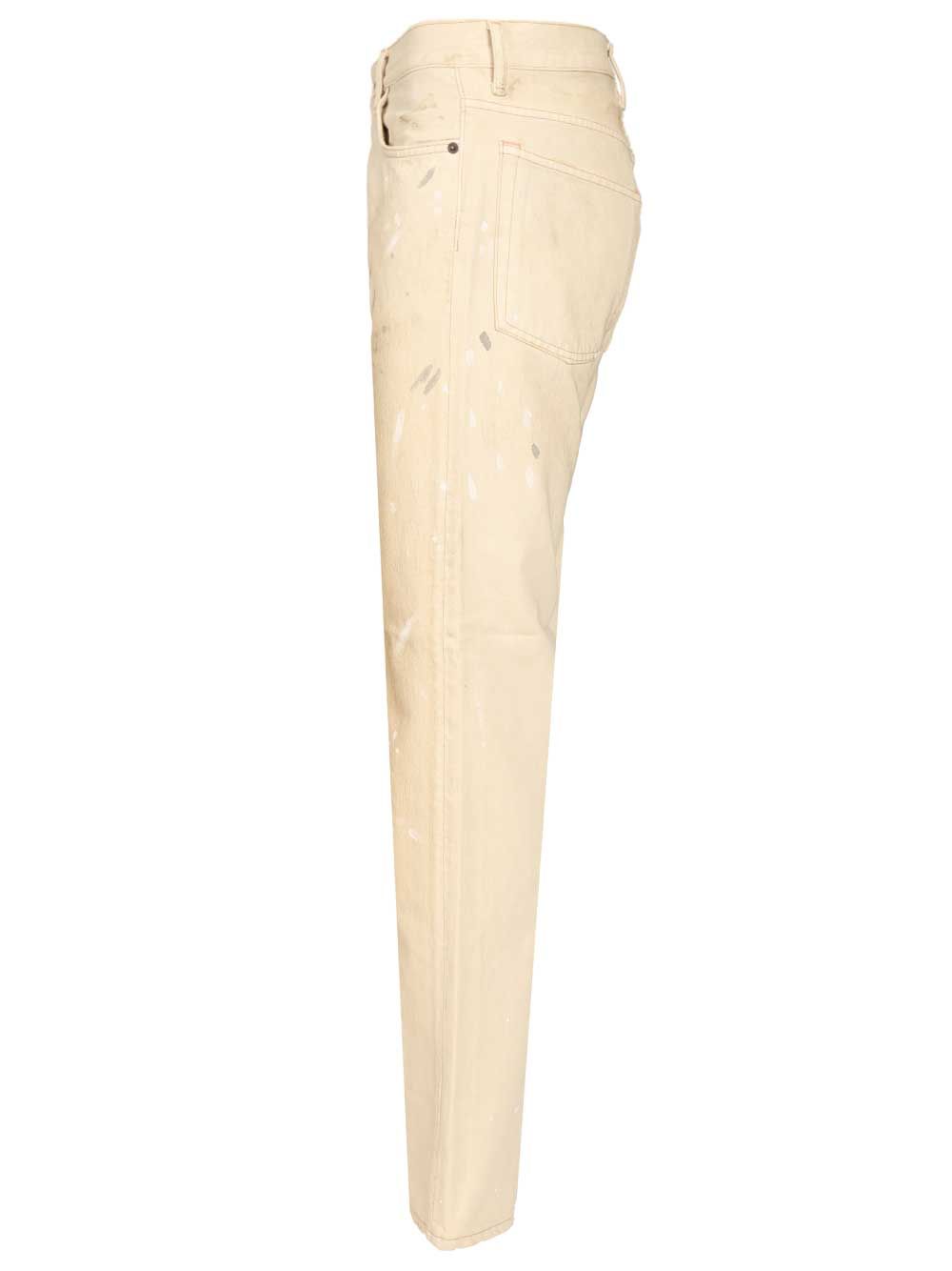 Acne Studios Regular Fit  2010m Jeans - Bianco | 3062ca2c10826e03cfc4a9f791087843864afe37