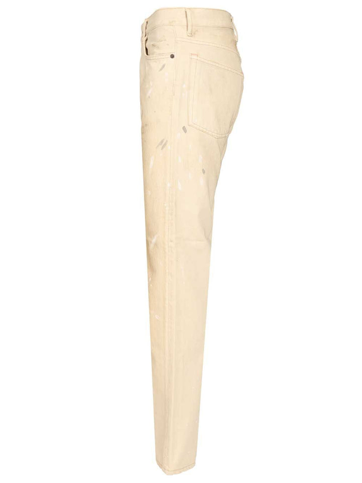 Acne Studios Regular Fit  2010m Jeans - Bianco | 3062ca2c10826e03cfc4a9f791087843864afe37