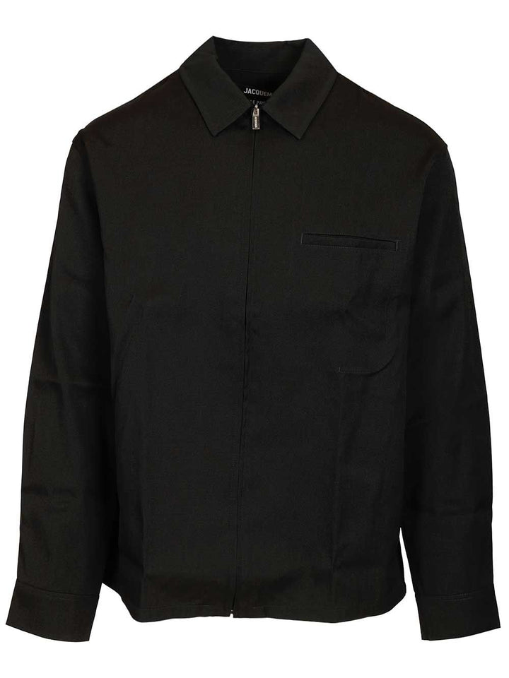 Jacquemus Mecano Shirt Shirts - Nero | a4f965d0a17d6d7420aed954cfbc79e4f54b0a77
