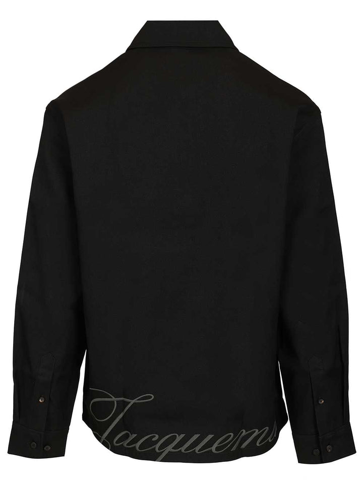 Jacquemus Mecano Shirt Shirts - Nero | 846ae273726a69da625cb812538e60018b5f1a06