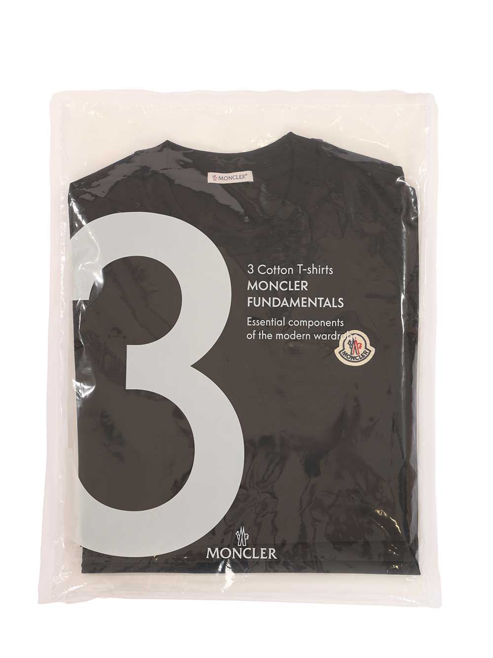Moncler Ss T-Shirt - Nero | 81b5383ae6226f8d2225748f5ceab34c0604c1c0