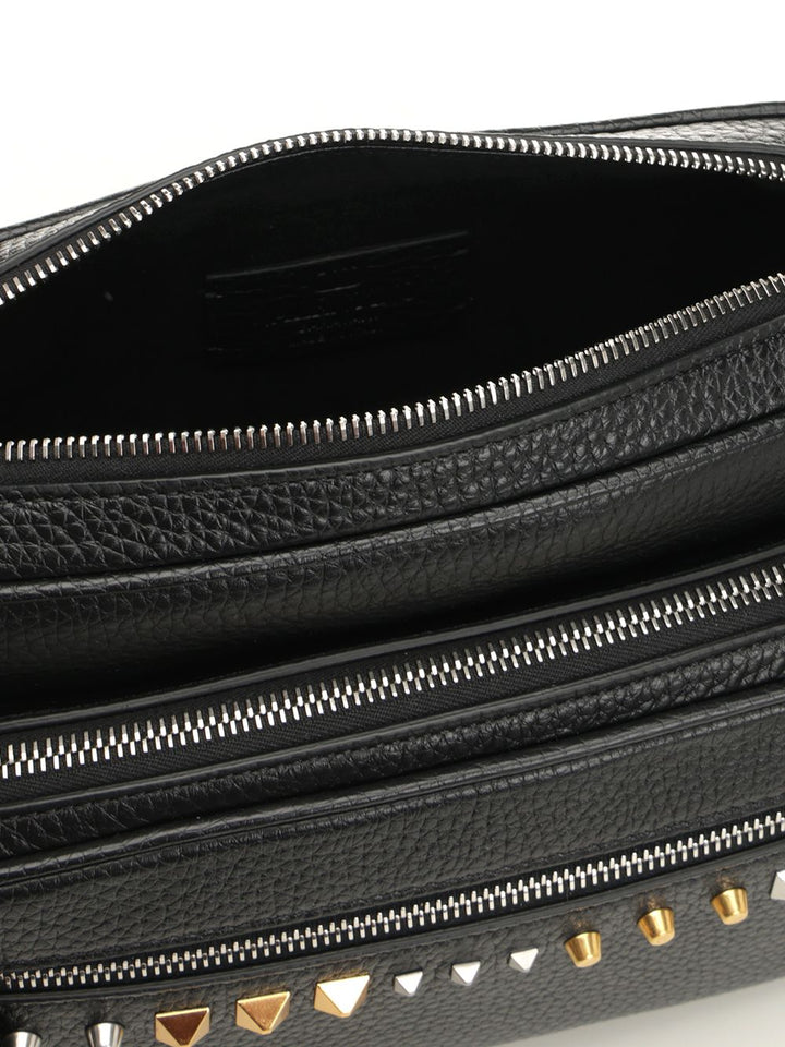 Valentino Garavani Rockstud Crossbody Bags - Nero | c01bef74ee23e94593aa28809bd6d2753d6884a8
