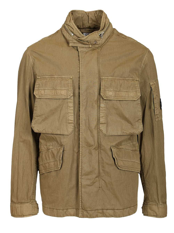 C.P. Company 50 Threads Wax Field Jacket Giacche - Marrone | f9183efec4b806731fd41907a9487dad547a4e3f