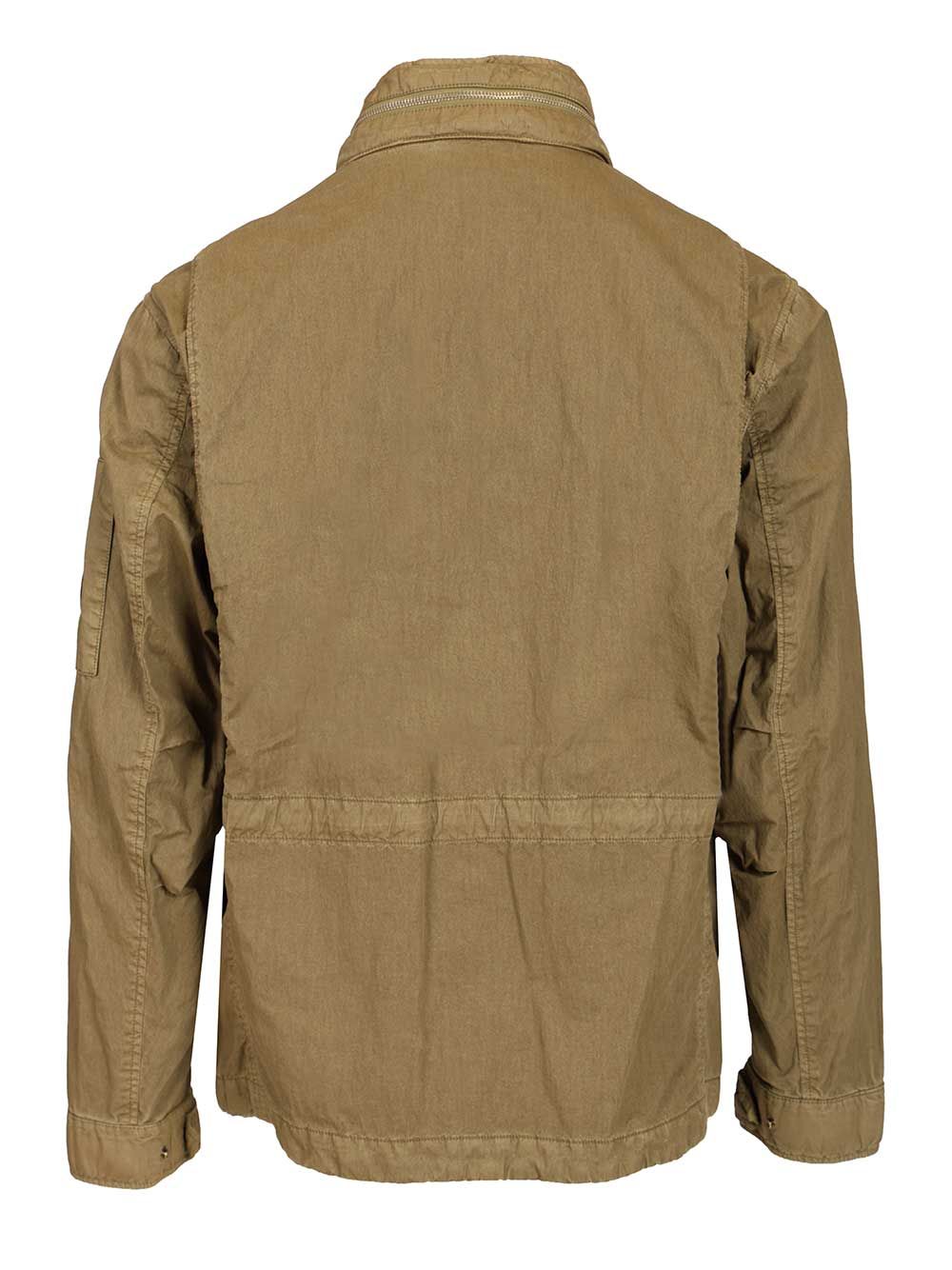 C.P. Company 50 Threads Wax Field Jacket Giacche - Marrone | f48b7860558ae49eb9204234ee7d094defc7458a