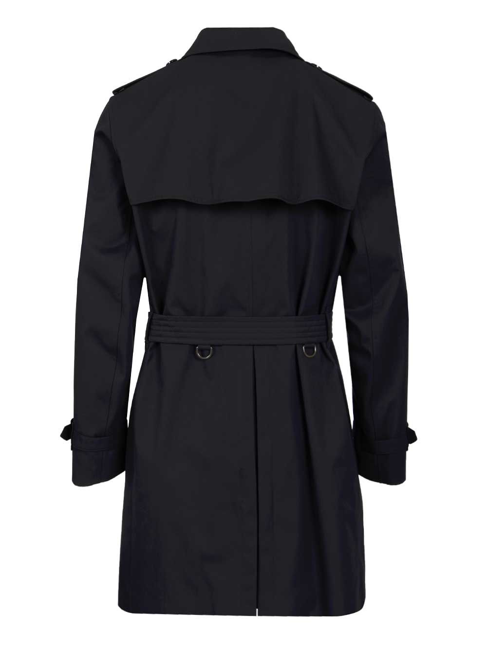 Burberry The Kensington Trench Coats - Blu | 3418711e0dbad7960a96c26f43f81c685127cd14