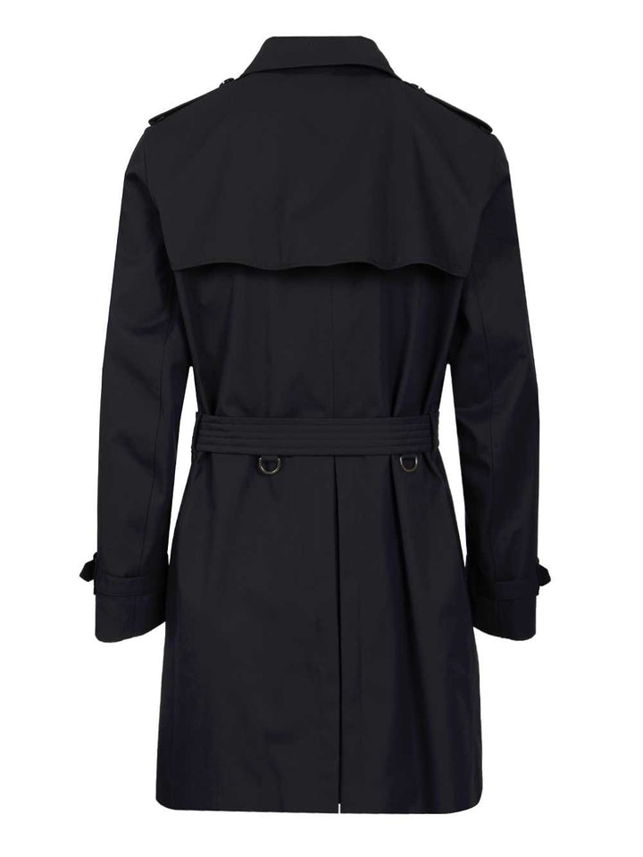 Burberry The Kensington Trench Coats - Blu | 3418711e0dbad7960a96c26f43f81c685127cd14