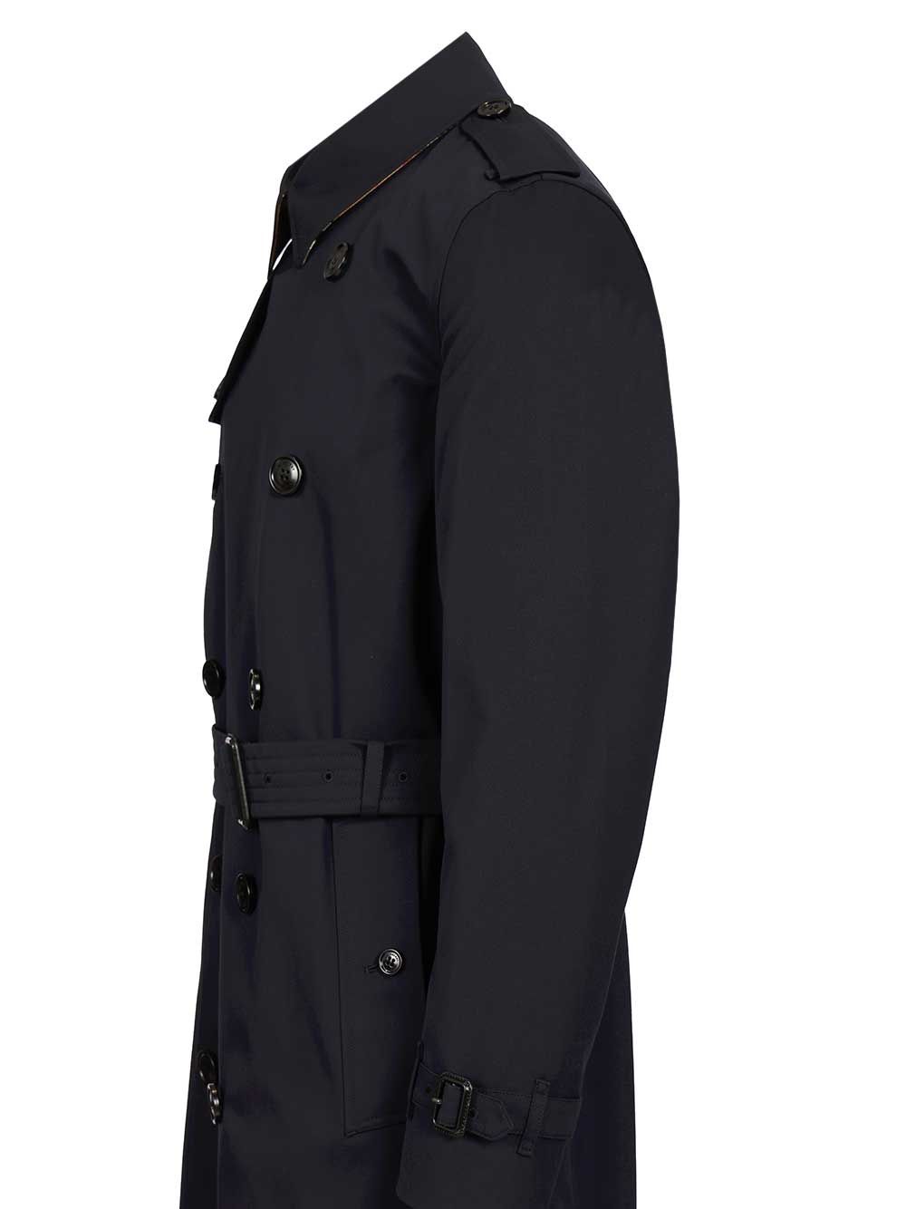 Burberry The Kensington Trench Coats - Blu | cca5366c093364f3090481184ac1ef8013e99457