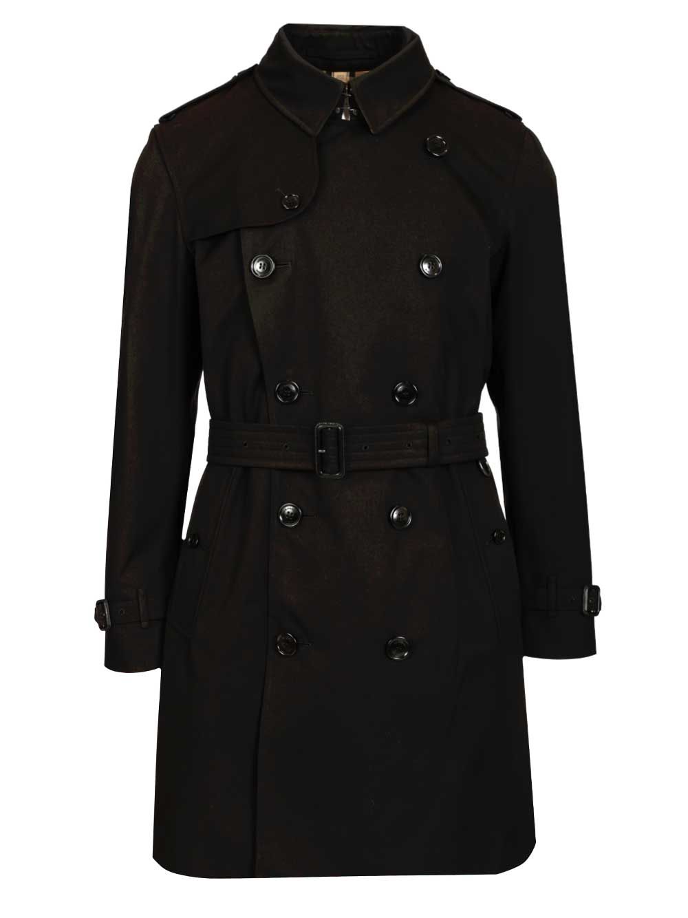 Burberry The Kensington Trench Coats - Nero | 6ff9de255c576294e21e345f27858618b6f14a8c