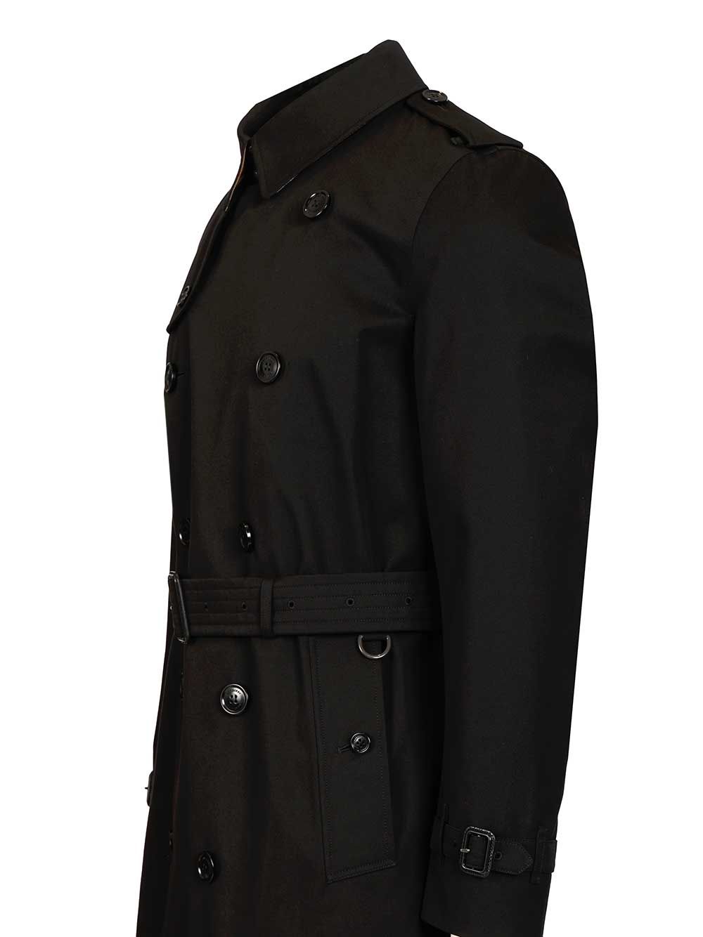 Burberry The Kensington Trench Coats - Nero | f366d6dfc2278213554d721fc57f3cc9262cc2aa