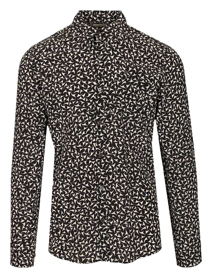 Dries Van Noten Silk Shirt Shirts - Nero | 1b80b22eb742b14400521bb3f57b50eb7a35988b